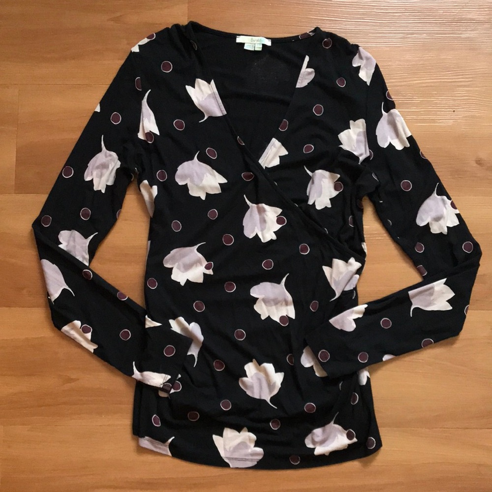 Boden Wrap Top. Size 12